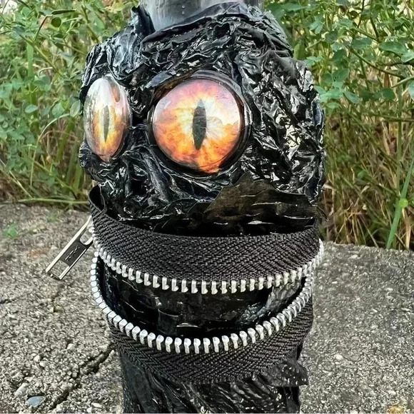 NEW Potion Spell Bottle - ZIPPER ZOMBIE - HANDCRAFTED Apothecary Jar Halloween - Picture 3 of 15